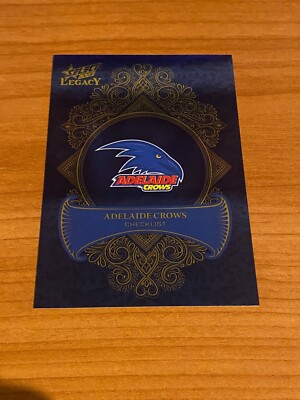 2023 AFL Select Legacy Plus ADELAIDE TEAM LOGO # 379/425