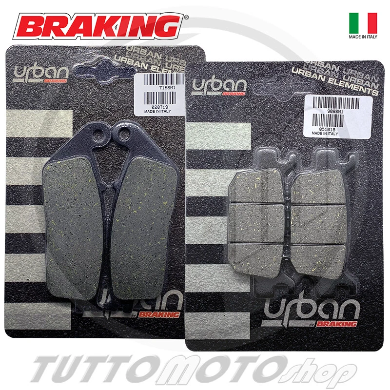 Pastiglie freno HONDA SH 125-150 2020 2021 2022 / Kit BRAKING ant. + post.