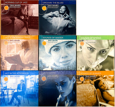 Jazz Moods. Jazz Sampler, Sounds Of Summer u.a. 8 CDs Komplettpaket