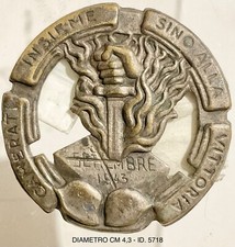 RSI CAMERATI INSIEME SINO ALLA VITTORIA 08.09.1943 DISTINTIVO ITALIA GERMANIA 
