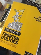 Symantec The Norton Utilities Version 3 PB SEE DESCRIPTION AND PHOTOS vintage