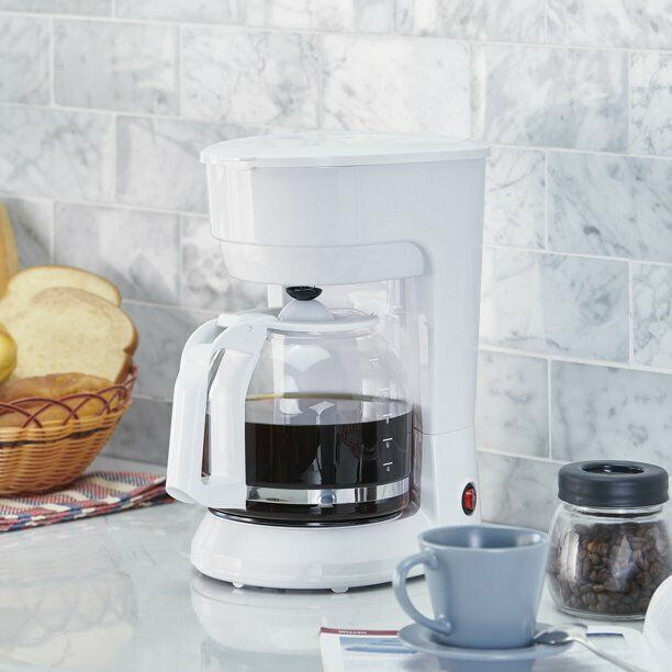 Mainstays 511394 12Cup Coffee Maker White for sale online eBay