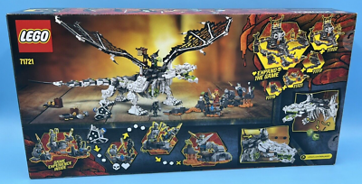 LEGO Ninjago Skull Sorcerer's Dragon 71721 New In Box