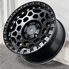 17" IPW 907 BLACK WHEELS RIMS FITS 99-06 TOYOTA TUNDRA OFF ROAD