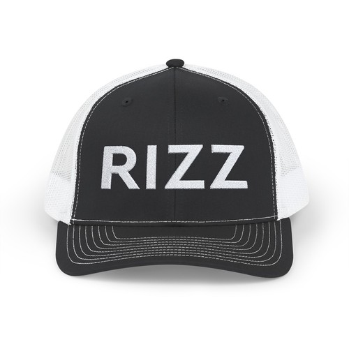 Rizz Trucker Hat | Embroidered Rizz Trucker Hat | Rizz Hat - Picture 6 of 14