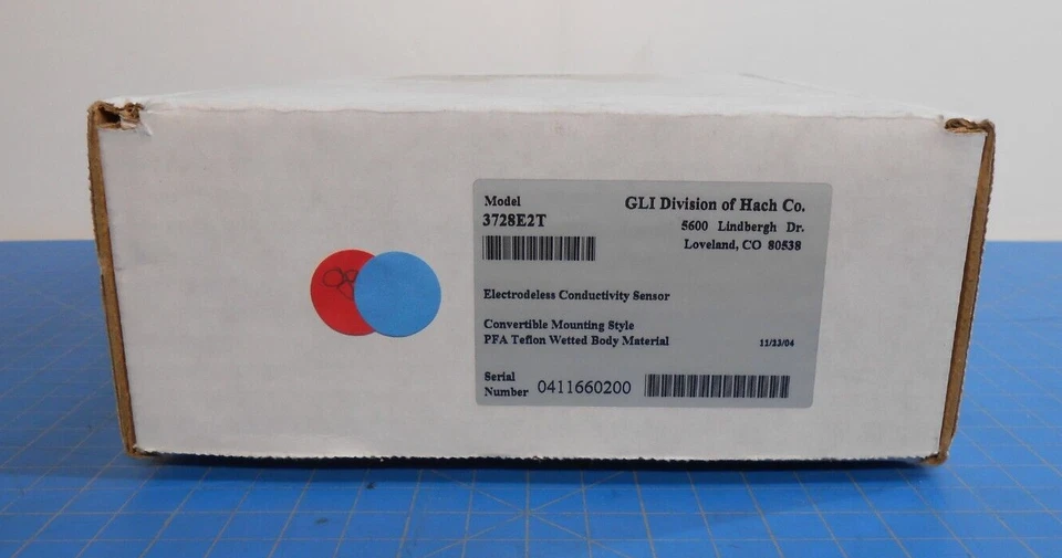 3728E2T/ ELECTRODELESS CONDUCTIVITY SENSOR PFA TEFLON WETTED BODY MATERIA	/ HACH - Image 2 of 4