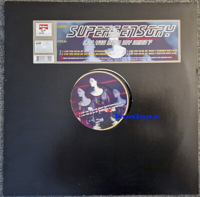 VINYL MAXI 12'' Supersensory Can You Read My Mind? unbenutzt aus 1994