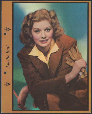 Hollywood Lucille Ball Actress RKO Radio: Vintage Original Color Photo  