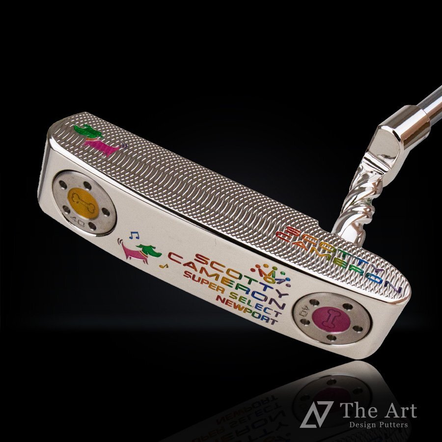 クラブ SCOTTY CAMERON Newport 2 Happy Dog Scotty Cameron 2023 Super Select Newport 2 Happy Dog M Pvd