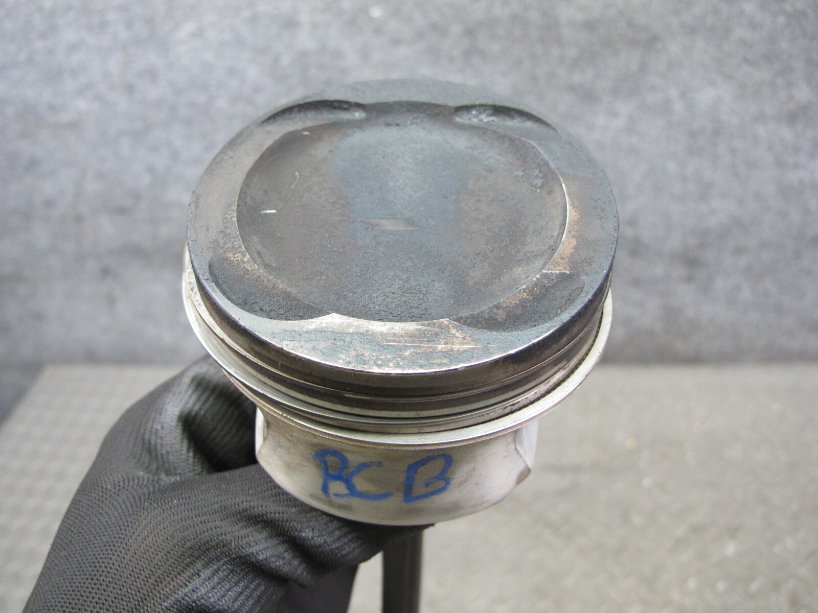 03-10 BENTLEY CONTINENTAL GT FLYING SPUR 6.0 ENGINE PISTON W ROD SET 37k MILES