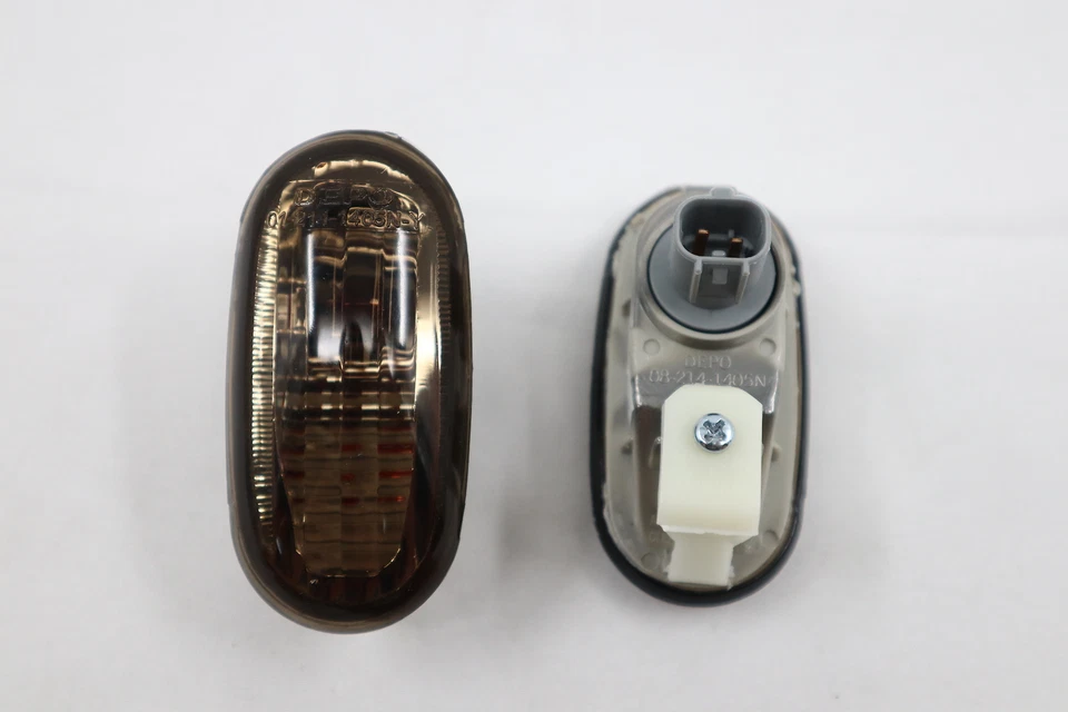 Luces marcadoras laterales Mitsubishi Galant Proton Wira~1993~2005~humo 1 par Foto 2 de 3