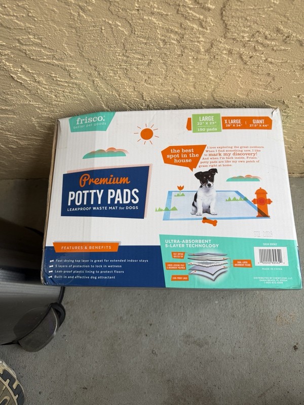 Dog and Puppy Training Pads, X-Large 30x36 inches 150 Count Dog Pee Potty