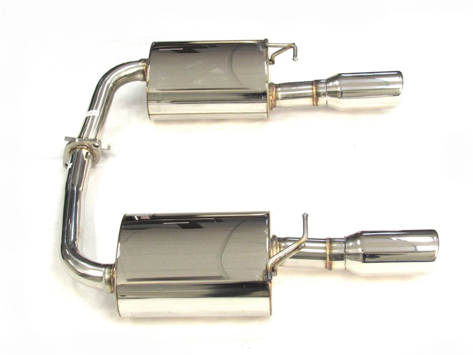 OBX Acero Inoxidable Eje Trasero 02-08 Mazda Mazda 6 Doble Sección Trasera Escape Kit Foto 2 de 4