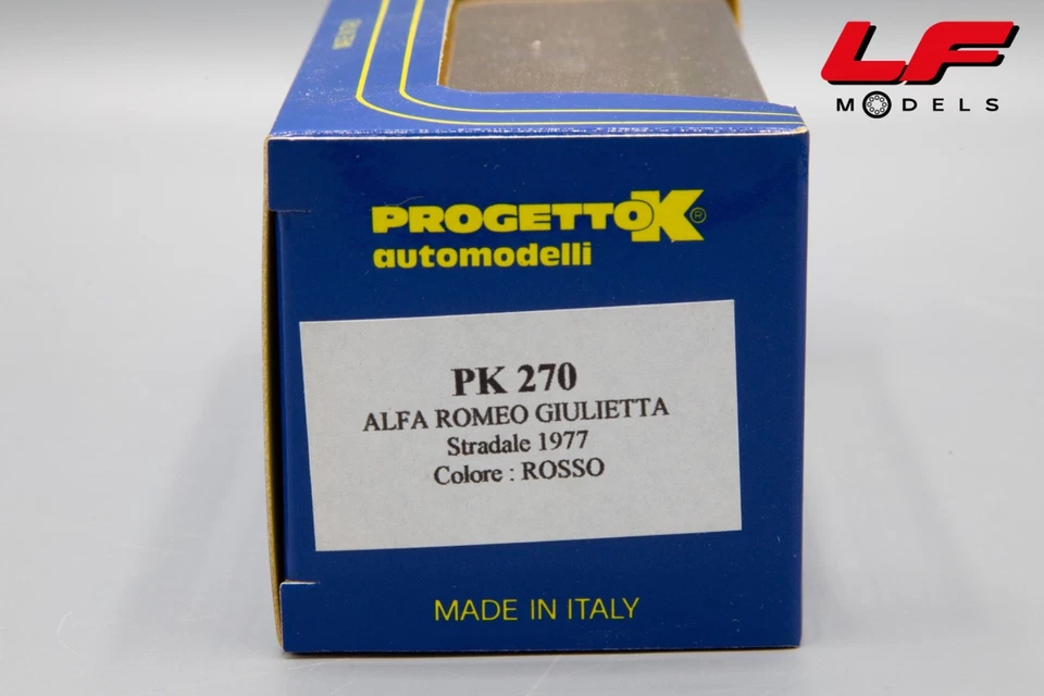 1:43 Alfa Romeo Giulietta Stradale 1977 PK270 - Progetto K - Immagine 4 di 4