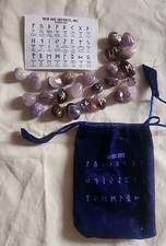 New Age Imports RUNES Rune Stones Set with Pouch