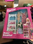 Vintage Barbie Makin' Breakfast Dress 'N Play Playset 1997 Mattel 68658 New