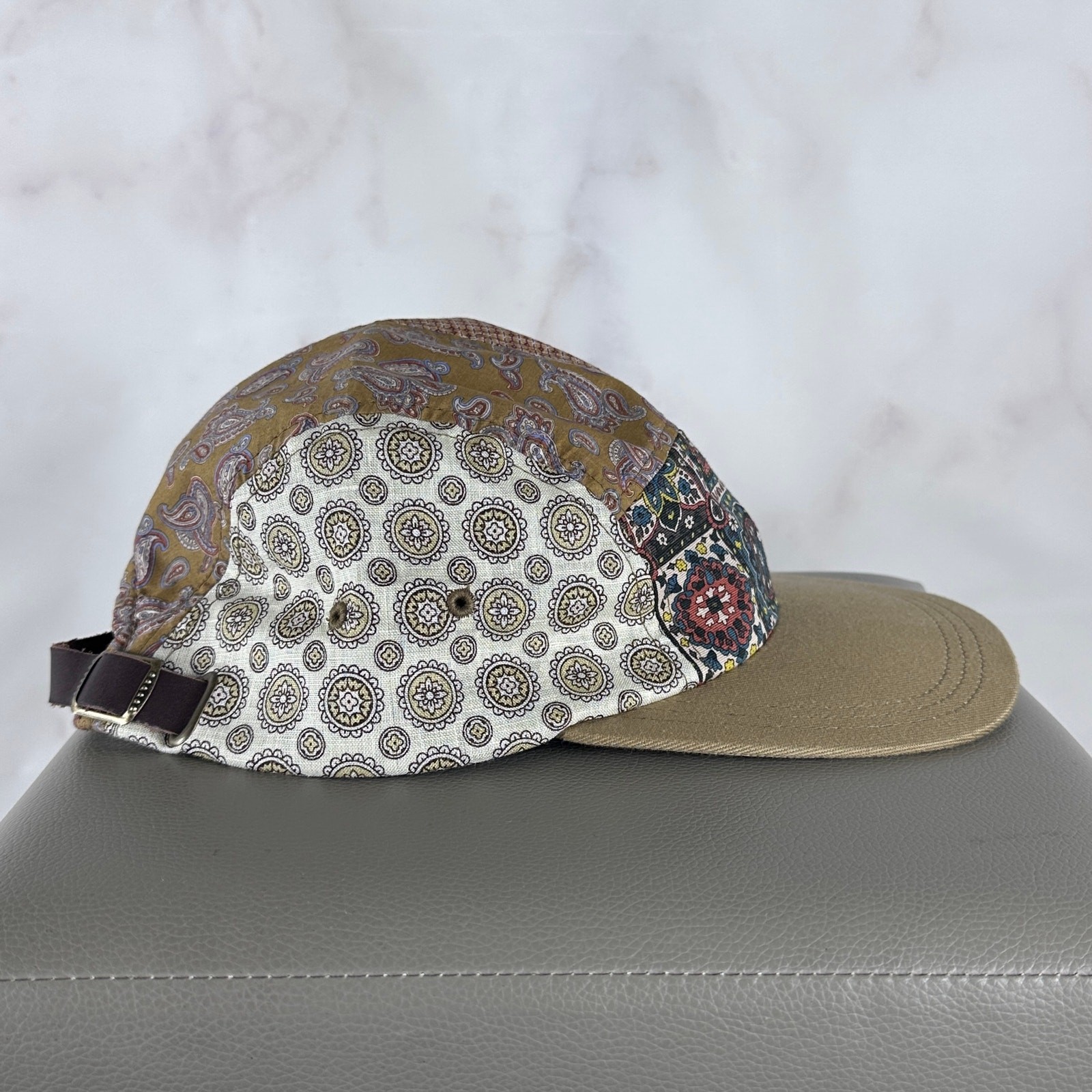 Beams Plus Hat Patchwork 5-Panel Japanese Cap Str… - image 2