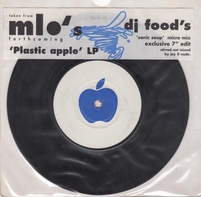 MLO - Plastic Apple (Sampler) - UK Promo 7'' Vinyl - 1995 - Aura Surround Sound