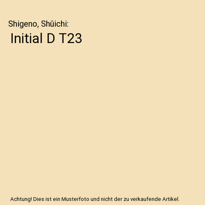 Initial D T23, Shigeno, Shûichi