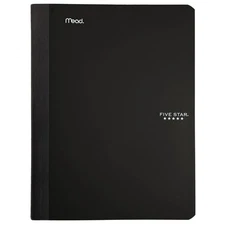 Five Star Composition Book, College Ruled 7 1/2in x 9 3/4in