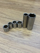 Vintage Usa Socket Lot - Craftsman S-k Tru-test 6pc Made In Usa Vintage Usa Socket Lot - Craftsman S-k Tru-test 6pc Made In Usa