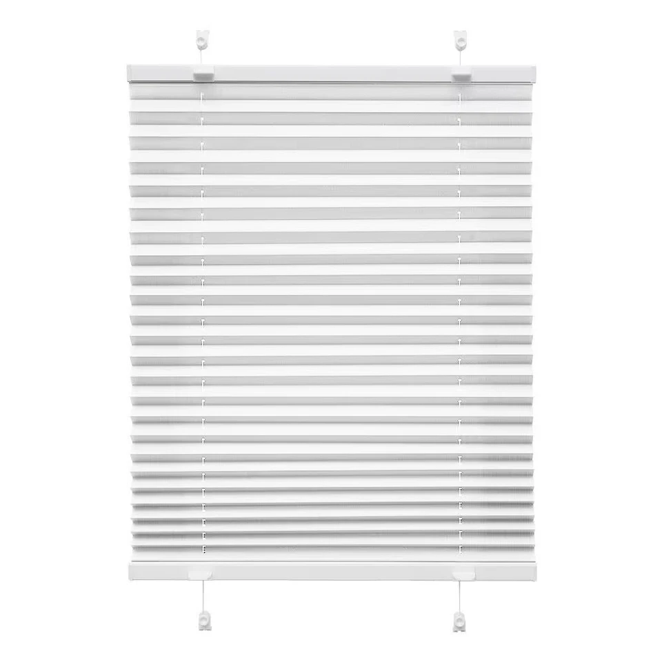 Plissee Klemmfix Faltrollo ohne Bohren Fenster Tür Verspannt Plisseerollo Rollo