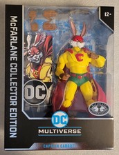 DC Multiverse Collector Edition Captain Carrot Platinum 7  Figure NEW McFarlane