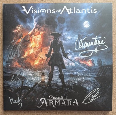 Visions Of Atlantis - Pirates II-Armada orange Vinyl 2LP inkl. Armada 7'' signed
