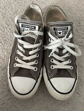 CONVERSE Chuck Taylor Gray Sneakers Size 7 Women s 5 Mens All Star Low Rise
