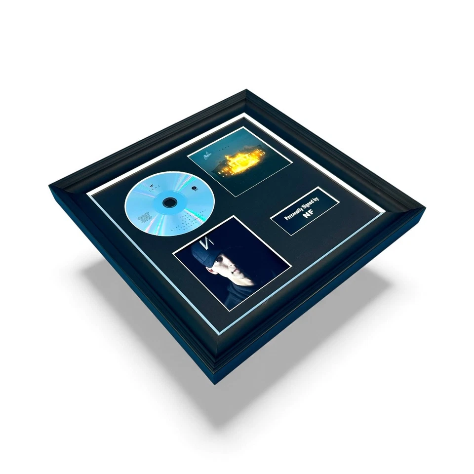 NF SIGNED "Fear" Luxury CD Photo Display & COA Autographed Music Memorabilia - Image 3 of 4