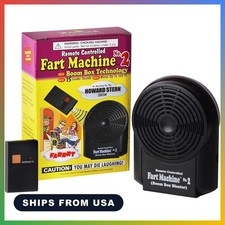 Remote Control Fart Machine No. 2 Wireless 15 Sounds 100 ft Range Gag Prank Toy