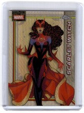 2026 Topps Chrome Marvel Comics Scarlet Witch #145 Refractor