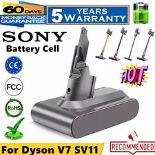 Battery for Dyson V7 SV11 21.6V 6400mAh Replacement Animal V7 Extra V7 Trigger