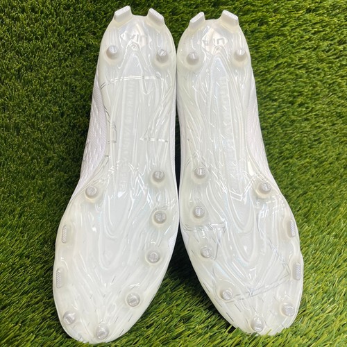 Under Armour Spotlight Lux MC 2.0 Mens Size 10 White Running Football Cleats - Picture 7 of 10