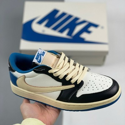 DM7866-140 Travis Scott fragment design NK AJ1 Low OG SP (Men's Shoes)