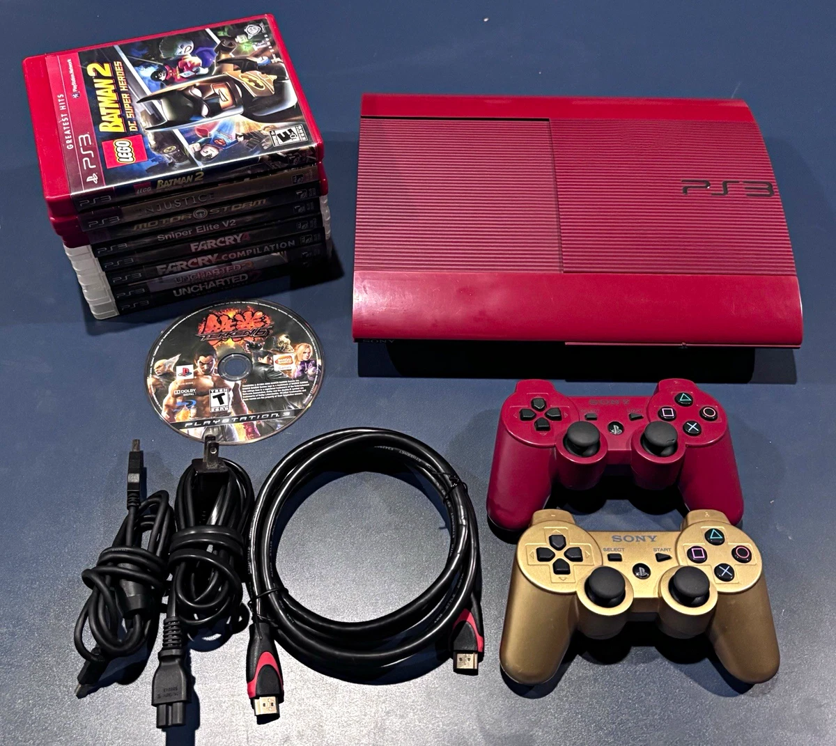 25+ Sony PlayStation 3 Red Video Game Home Consoles for sale