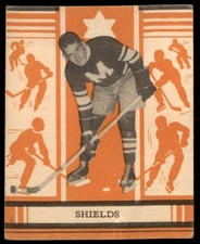 1935-36 O-Pee-Chee Series C Allan Shields VG/EX #89