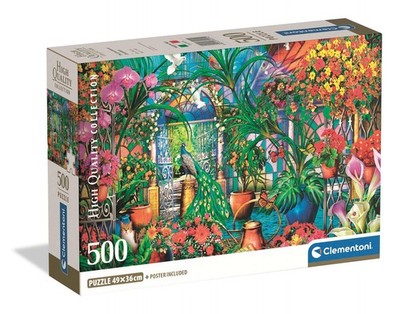 Clementoni - Puzzel met 500 stukjes voor volwassenen en jongens, collectie, De k