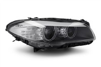 BMW 5Er F10 Scheinwerfer Rechts Bi-Xenon Passagier Seite O/S OEM Hella