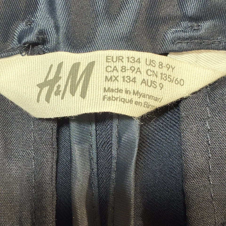 Class Club Gold Label Gray Flat Front Dress Pants Pockets Boys Size 7 - Image 4 of 4