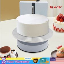 4-16 inch Cream Decorating Coating Scraper Electric Cake Cream Spreading Machine