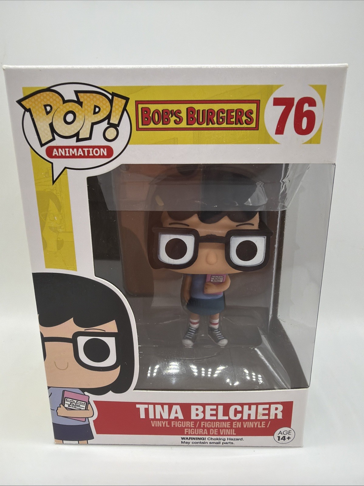 Funko Pop! Animation Tina Belcher Bob's Burgers #76 Vinyl Fi