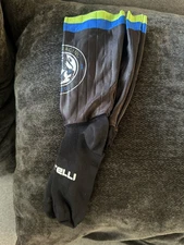 Castelli Aero Cycling Sock size L/XL Monster Racing Black Pre-worn