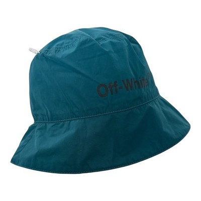 OFF-WHITE Bucket Hat Logo Spellout Packable