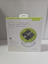 MPowerd Luci Pro Outdoor 2.0 Solar Inflatable Lantern Light Mobile Charging. New
