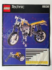 LEGO Original Technic Set 8838 Shock Cycle Istruzioni (No Lego)