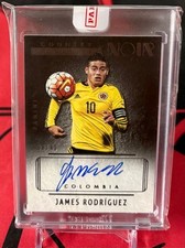 2016-17 Panini Noir James Rodriguez On card Auto /40 sealed