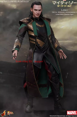 Hot Toys 1/6 MMS231 Marvel Thor The Dark World Loki 12 Inch Figure