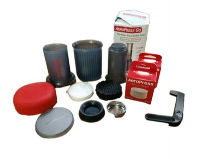 AeroPress Go Coffee Press / Espresso To Go - 1-2 Cups + 700 extra filters A0032