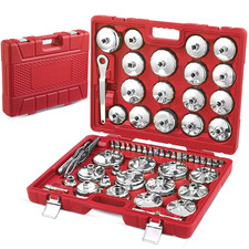58 Pcs Auto Oil Filter Socket Wrench Set 12 Inch Drive Cap Removal Tools New